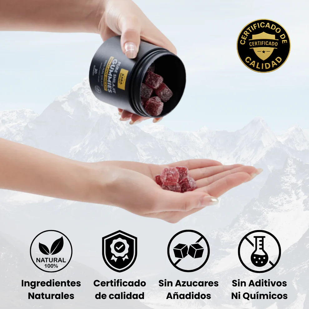 Gominolas Shilajit Natural