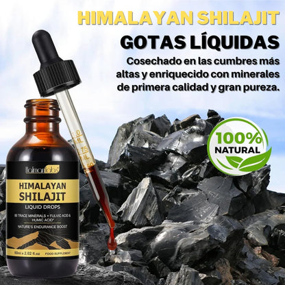 Shilajit Gotas - Gotas que activan tu energía interior