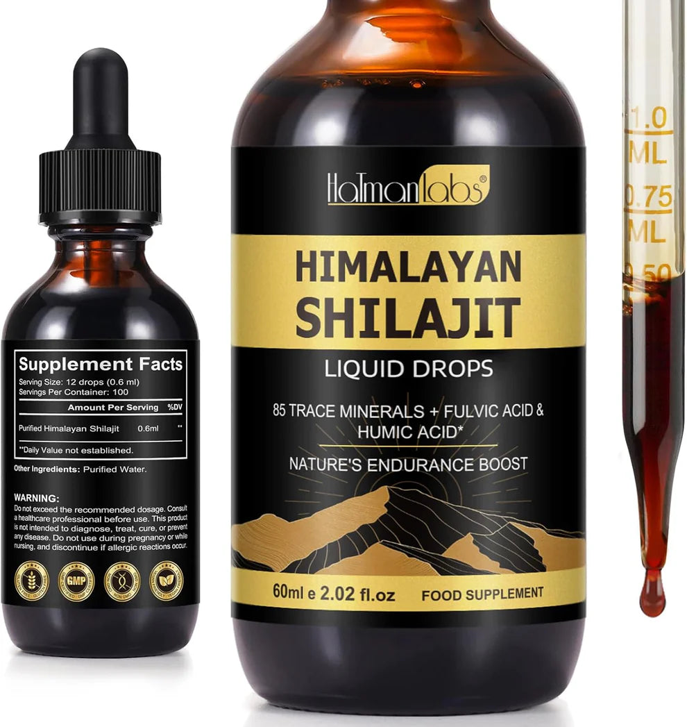 Shilajit Gotas - Gotas que activan tu energía interior