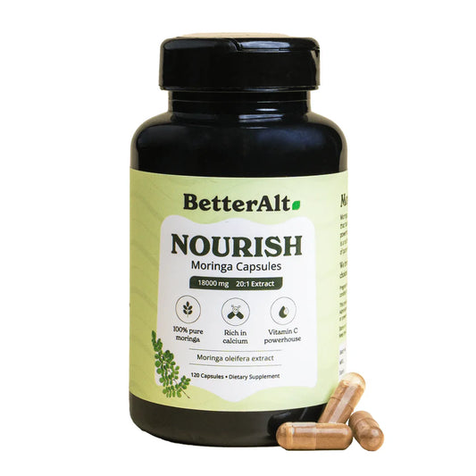 BetterAlt - Capsulas Moringa Energía verde, vida real