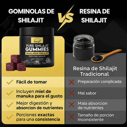 Gominolas Shilajit Natural